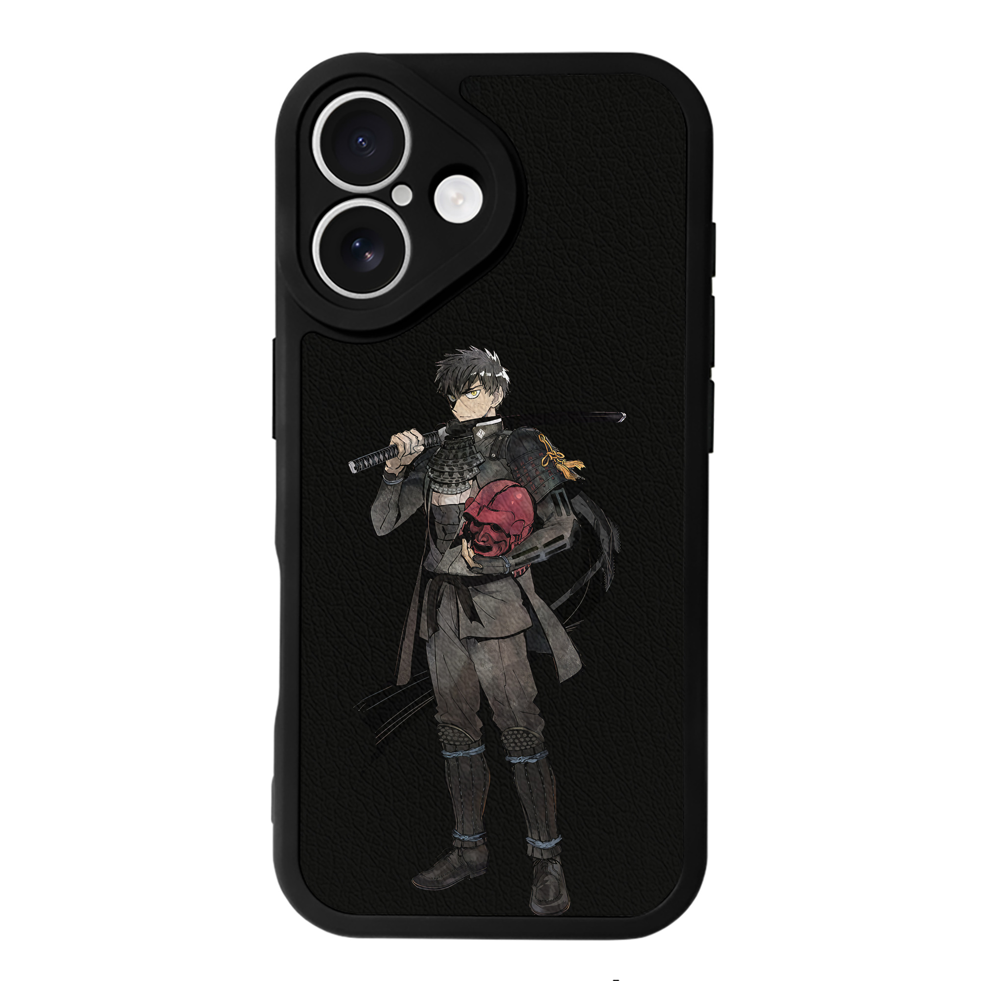 （画像用） 刀剣乱舞 Touken Ranbu 【iPhone 16シリーズ対応】シリコンスマホケース（レザー調） 材質：シリコン